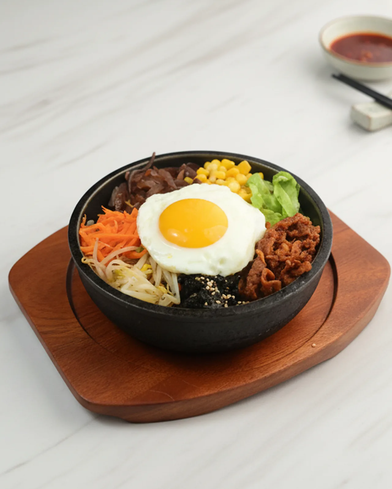 七寶花韓式石鍋拌飯料理