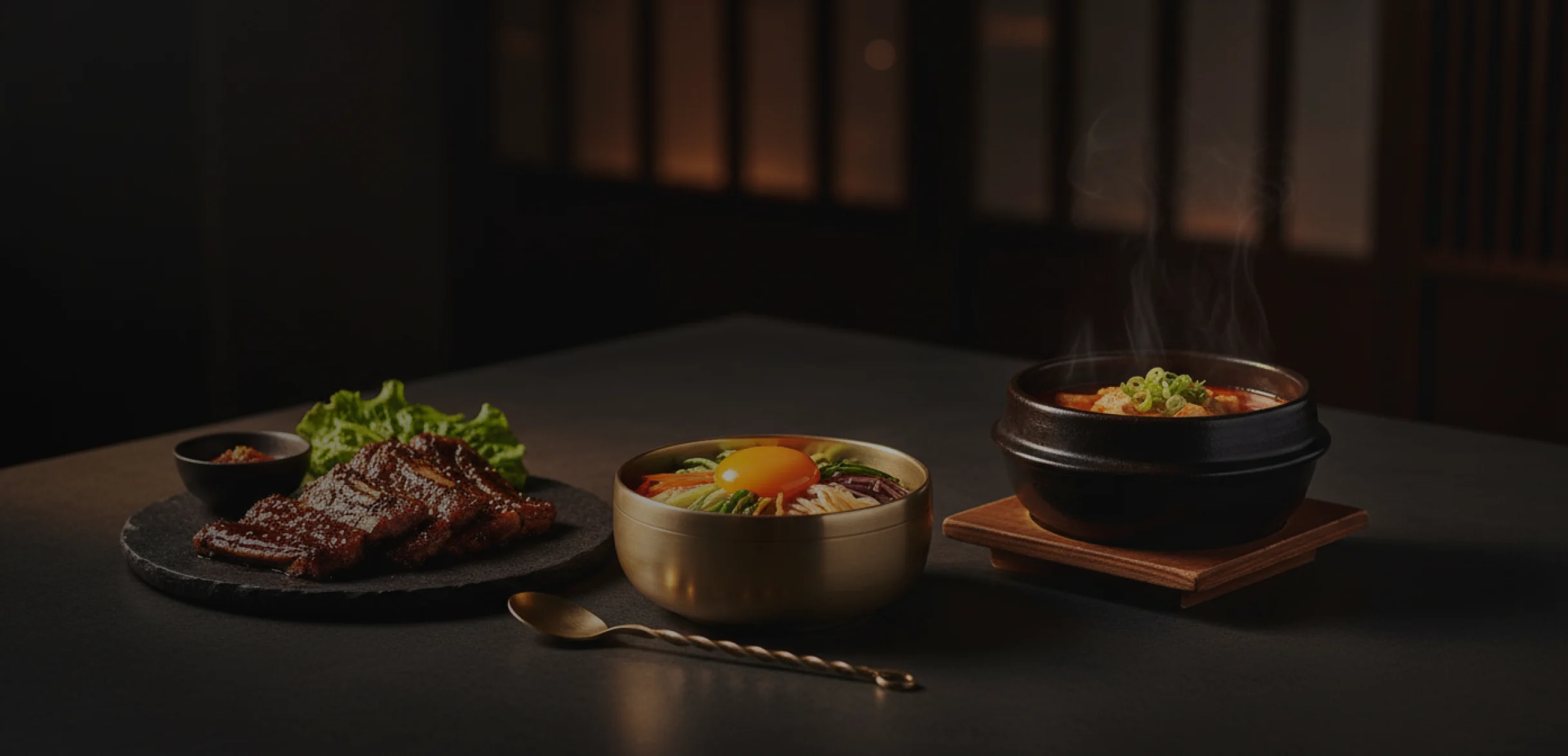 金莉韓韓式料理:石鍋拌飯與烤肉套餐